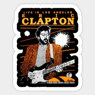 ERIC CLAPTON MERCH VTG Sticker